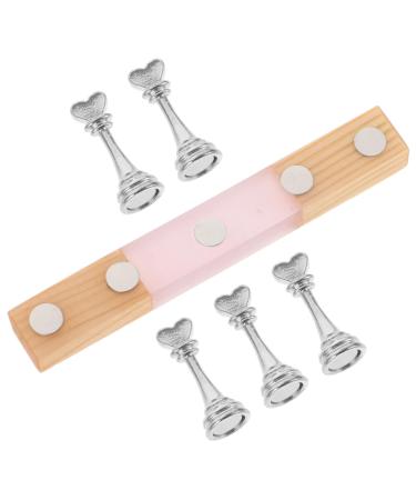Mikinona 1 Set Nail Art Chess Piece Nail Art Training Stand Manicure Stand Nail Tips Holder for Press on Magnetic Nail Stand Nail Tip Holders False Nails Holder Fingernail Display Stands