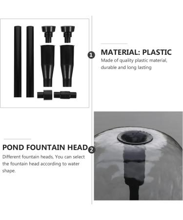 DOITOOL 8 Pcs Toy Submersible Water Pump Fish Pond Fountain Attachment Pump Head Kits Fountain Nozzle Heads Water Fountain Head Fountain Spray Heads Water Fountain Nozzle Suite 8pcs - Buy Online on SooperMarket.com