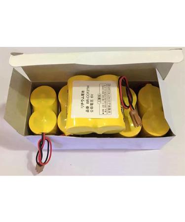WELLVEUS 8 Pack BR-CCF2TH 6V 5000mAh Battery - Compatible with Fanuc A98L-0001-0902/A98L-0031-0006 PLC - International Shipping Available - Buy Online on SooperMarket.com