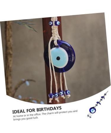 Mikinona 1pc Blue Eyes Wall Decoration Car Ornament Evil Eye Wall Decoration Wall Hanging Pendant Devil Eye - Buy Online on SooperMarket.com