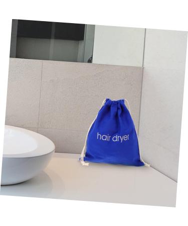 Baluue 3 Pcs Hair Dryer Storage Bag Dustproof Pouch Black Backpack Drawstring Sack Hair Dryers Canvas - Buy Online on SooperMarket.com