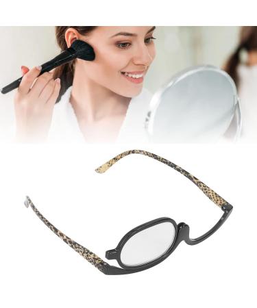 Buy 2.50 Enlargement Makeup Glasses - Foldable Rotating Reading Glasses with Case for Flawless Makeup Application - Buy Online on SooperMarket.com