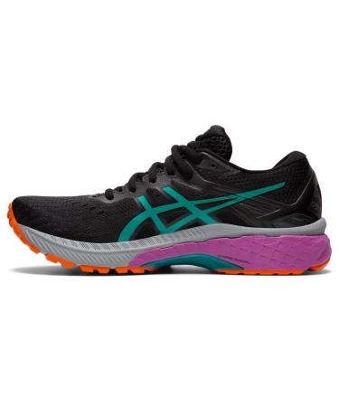 ASICS Women's GT-2000 9 Trail Running Shoes 8 Black/Baltic Jewel