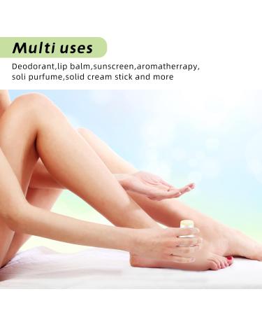 10 Pcs Empty Deodorant Containers Bottom Fill Deodorant Bottles Refillable DIY Deodorant Tubes Lip Balm Tubes (white 15ml/0.5oz) 15ml/0.5oz white - Buy Online on SooperMarket.com
