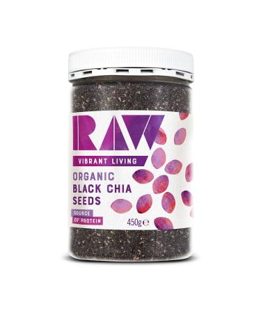 Raw Health Black Chia Seeds - Organic 450g