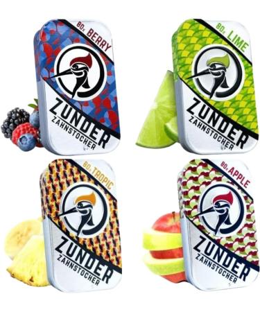 4 Random Flavored Toothpick Trial Pack | Ideal for Gear Cleaning & Casual Use - Shop Internationally! - Buy Online on SooperMarket.com