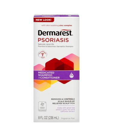 Dermarest Psoriasis Shampoo and Conditioner 8 Ounces