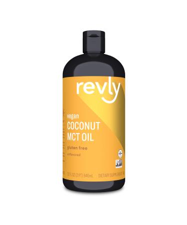 Amazon Brand - Revly 100% Coconut MCT 32oz