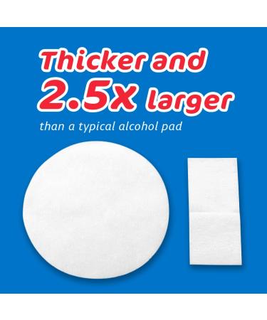 Pharma-C 70% Isopropyl Alcohol Pads - 100 Extra Large Pads | Made in USA - Buy Online on SooperMarket.com