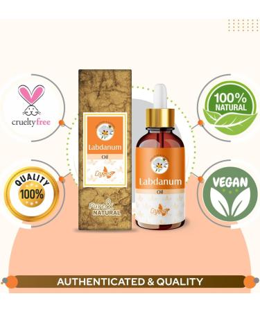 Crysalis Labdanum Pure Essential Oil (Cistus ladaniferus) Steam Distilled Essential Oil - 15ml Labdanum 15 ml (Pack of 1) - Buy Online on SooperMarket.com
