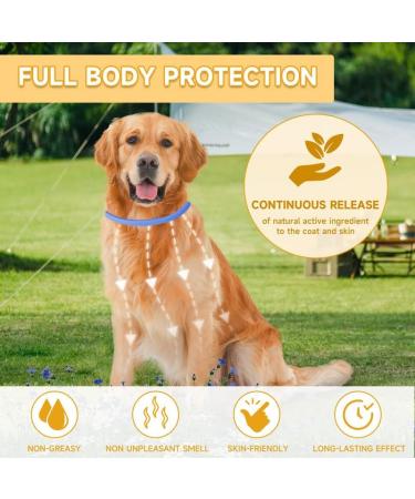 Repellent Collars for Dogs Repellent Collar for Dogs Adjustable Water Resistant repellent Collar Dog Natural Dog repellent Collars for Puppies Small Medium Large Dogs Blue 2pack - Buy Online on SooperMarket.com