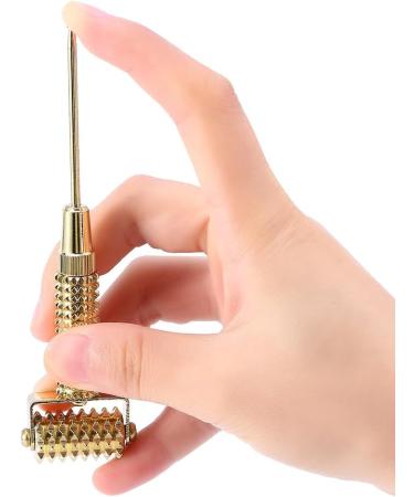 Acupuncture Points Probe & Ear Detector - Magnetic Acupressure Massage Roller (Golden) for Meridian Healing - Buy Online on SooperMarket.com