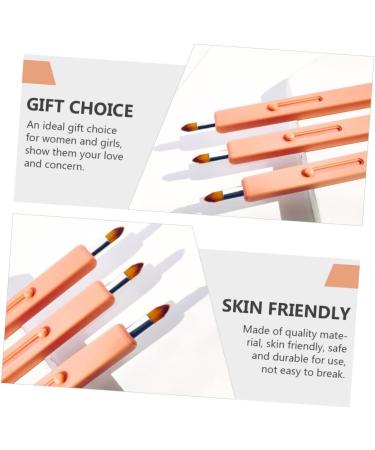 HAPINARY 1pc Retractable Lip Brush Makeup Brush Eye Shadow Portable Lip Scrubber Cosmetics Brush Tool Lipstick Cosmetic Tool Lip Liner Brush Travel Telescopic Plastic - Buy Online on SooperMarket.com