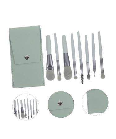 Best Makeup Brush Set for Women - Eye & Powder Applicator - Dark Green - International Shipping Available - Buy Online on SooperMarket.com