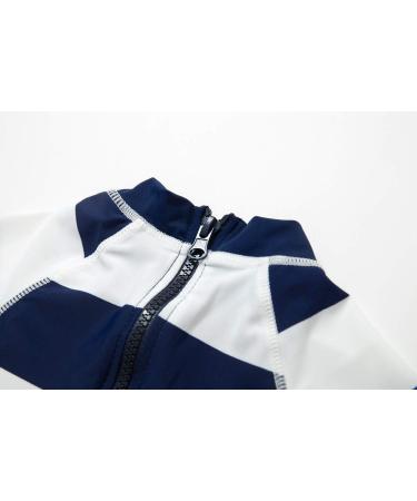 Bonverano Baby Boys Swimsuit UPF 50+ Sun Protection Navy Stripe 3-6 Months - Buy Online on SooperMarket.com