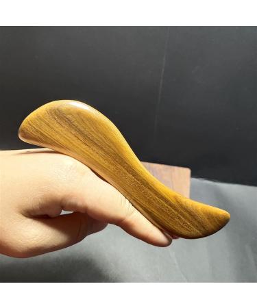 Green Sandalwood Gouache Trigger Point Meridian Scrapping Muscle Relaxing Wooden Massager Acupuncture Physical 1Pcs (Color : Dolphin) - Buy Online on SooperMarket.com