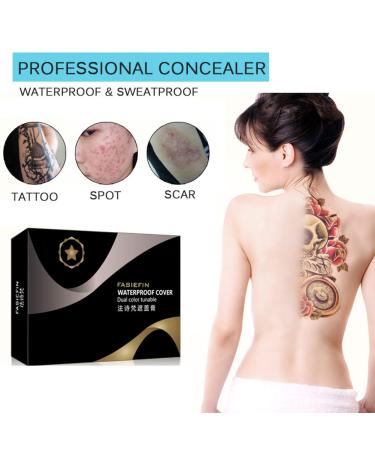 Ofanyia Professional Concealer Set - Waterproof Total Coverage Makeup for Birthmarks, Scars, Vitiligo - Concealer Kit for Flawless Skin - Buy Online on SooperMarket.com