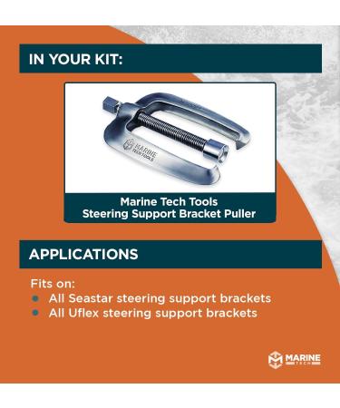 Marine Tech Tools Steering Support Bracket Puller for Seastar & Uflex - Buy Online on SooperMarket.com