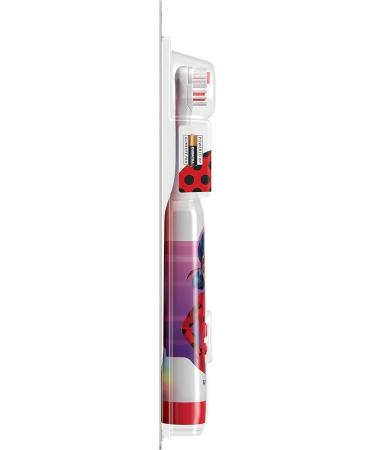 Spinbrush Kids MIRACULOUS LADY BUG Electric Toothbrush Soft Bristles Duracell Batteries Included - Buy Online on SooperMarket.com