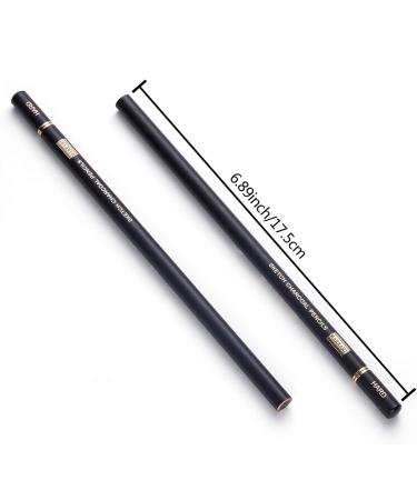 MARKART 10-Piece Charcoal Drawing Set for Beginners & Artists - Soft, Medium, and Hard Pencils for Sketching and Shading - Buy Online on SooperMarket.com
