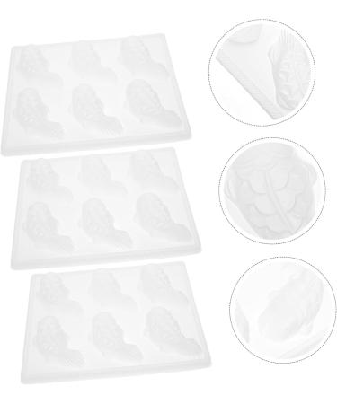 Abaodam 3pcs Fish Mold 3D Resin Molds Onigiri Mold Bread Baking Cake Baking Molds Candy Crafting Supplies - Buy Online on SooperMarket.com