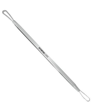 Utopia Care - Professional Blackhead and Blemish Remover - Pimple Comedone Removal 2-in-1 Extractor Tool - Spectrum Blue Silver