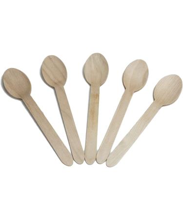 250ct Pack of Perfect Stix 6.25 Inch Wooden Cutlery Spoons - Eco-Friendly Utensils for Parties and Events - Buy Online on SooperMarket.com