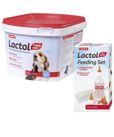 Lactol 500gram Milk and lactol bottle feeding set