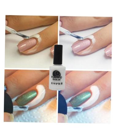 FRCOLOR 3pcs Glue Polish Glue Palisade Anti-overflow Glue Anti-spill Glue Liquid Nail Polish mediumx3pcs Pinkx3pcs - Buy Online on SooperMarket.com