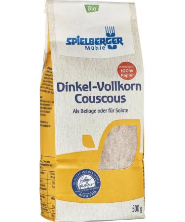 Spielberger Organic Whole Grain Spelt Couscous organic (2 x 500 gr)