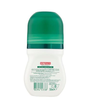 Borotalco: Deo Roll On "Original Microtalc" 50 ml (1.69 fl.oz) pack of 2 - Buy Online on SooperMarket.com