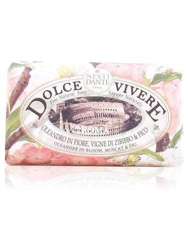 Nesti Dante Nesti dante dolce vivere fine natural soap - roma - olenander in bloom muscat and fig 8.8oz 8.8 Ounce