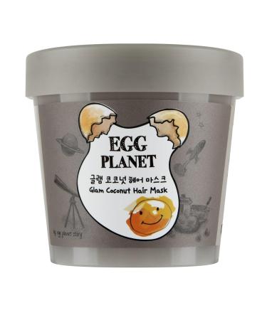 Daeng Gi Meo Ri - Egg Planet Glam Coconut (Hair Mask Moisturizing scalp and hair Providing a smooth and shiny finish 6.7 FL OZ 200ml)