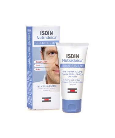 ISDIN Nutradeica Facial Gel Cream 50ml | For Seborrheic Skin | Hydrates Soothes and Matifies skin