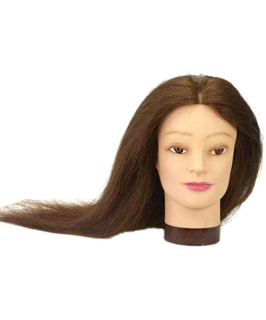 Adjustable Tailor Puppet Female Bride Makeup Styling Dummy Head - Perfect for Wig and Hair Styling Practice | Salon Training Bust Stand - Buy Online on SooperMarket.com