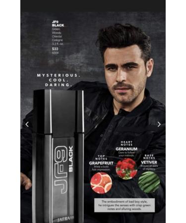 Jafra JF9 Black Green Woody 3.3 Fl Oz (Pack of 1)