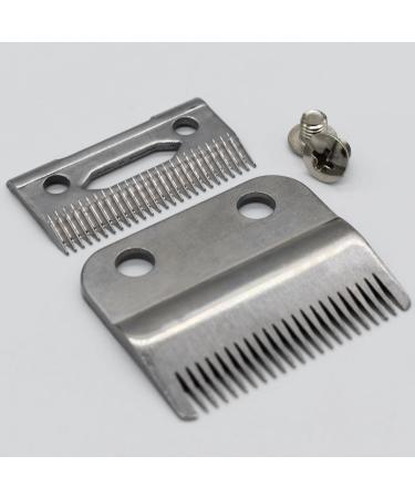 Professional Replacment Blades Set for Hair Clipper Compatible with BaBylissPRO Barberology FX870 FXF880 FX810 FX825 FX673N (Silver) - Buy Online on SooperMarket.com