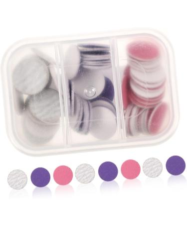 FRCOLOR 216 Pcs Nail Polishing Sheets Sanding Discs Electric Pedicure Remover Discs Nail Art Tool Dead Skin Remover Electric Foot Remover Discs Foot File Round Resin Gauze Material - Buy Online on SooperMarket.com