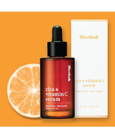 Cica Vitamin C Serum for Face - Korean Anti-Aging Discoloration Correcting Serum 1.1oz - Buy Online on SooperMarket.com