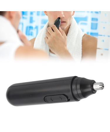Electric Nose Hair Trimmer for Men & Women | LCD Display USB Rechargeable Painless Ear/Nose Clipper (Black) - Best for Smooth Grooming - Buy Online on SooperMarket.com