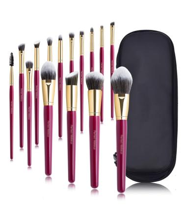 15-Piece Eye Shadow Brush Set - Halo Eyebrow Dye & Makeup Tools | 20cm White Dinosaur Doodle - International Shipping Available - Buy Online on SooperMarket.com