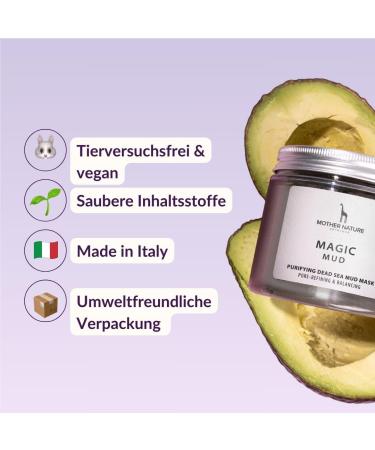 TOTES SEA Mask 250g | Vegan Anti-Acne Dead Sea Mud Mask for Men & Women | Natural Facial Mask for Clear Skin | Clay & Avocado | Best for Pimples & Blackheads - Buy Online on SooperMarket.com