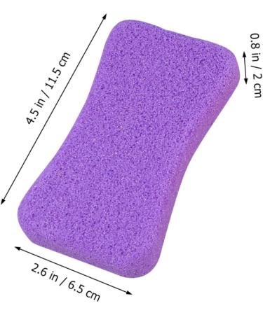 FRCOLOR Pumice Stone Foot Scrub Natural Sponge Rubber Practical Skin Remover Natural Sponges Foot Scraper Sponges for Cleaning Foot Sponge Washer Foot File Scrub Feet Man Pack of 6 - Buy Online on SooperMarket.com