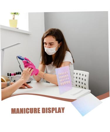 JECOMPRIS Sheet acrylic panel Acrylic sheet props Accessories nail work Acrylic colorful patch nail photography tools Nail flakes Nail piece acrylic board ice cubes - Buy Online on SooperMarket.com
