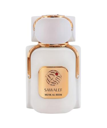 Swiss Arabian Musk Al Reem Musky and Sweet Scent Notes - Long Lasting and Addictive Unisex Fragrance - Seductive Signature Aroma - The Luxurious Scent Of Arabia - 2.7 oz EDP Spray