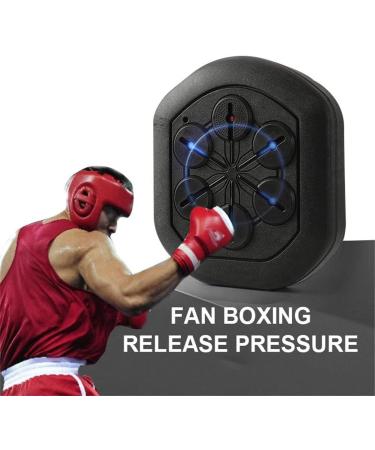 AA-SS Smart Music Boxing Machine with Gloves | Multi Musical Target Reaction Wall | Hit Targets to Music and Lighting - Buy Online on SooperMarket.com