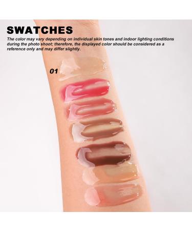 YOUNG VISION Lip Glow Oil - Moisturizing & Plumping Lip Gloss with Jojoba Seed Oil - Shop Now for International Shipping - Buy Online on SooperMarket.com