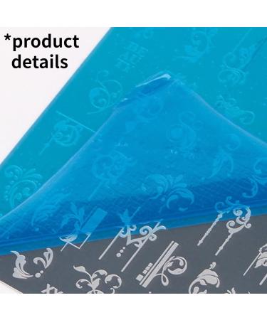 RUNRAYAY Nail Stamping Plate Leaf Flower Nature Template Image Design Plates for Nail Art Decoration and DIY Nail Art - 7.6 x 10.2Cm - Buy Online on SooperMarket.com