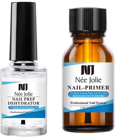 Nail Primer Nail Prep Dehydrate Nail Art Bases Gel For Nails Polish Fast Dry Bonding Helper Dehydrator Primer Acid Free Acid-free Primer Nail Prep Dehydrator And Primer For Gel Polish Gel Nails Polish desiccant - Buy Online on SooperMarket.com