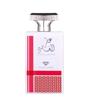 Attar Al Ghutra for Men 100mL | Eau De Parfum Oud for Men with Tuscan Leather/Suede Sandalwood Patchouli Amber and Agarwood | by perfume artisan Swiss Arabian Oudh Perfume | Spray Cologne Fragrance